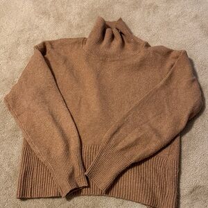 a new day Warm Tan Turtleneck Sweater